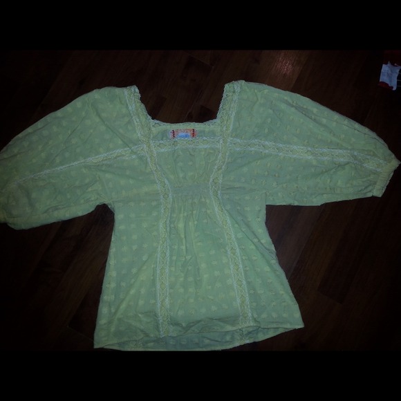 Chelsea & Violet Tops - Pale Yellow Top Reduced