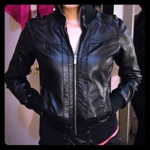 BERSHKA Leather Jacket!