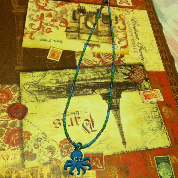 Cute Octopus necklace