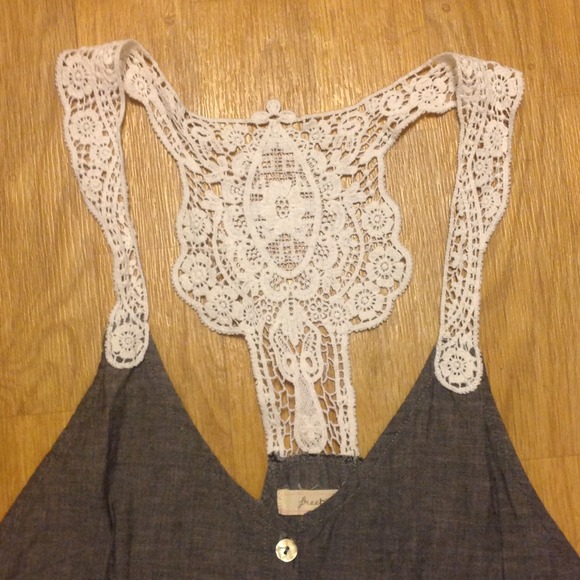 ⚡SOLD⚡Grey Racerback - Picture 2 of 4