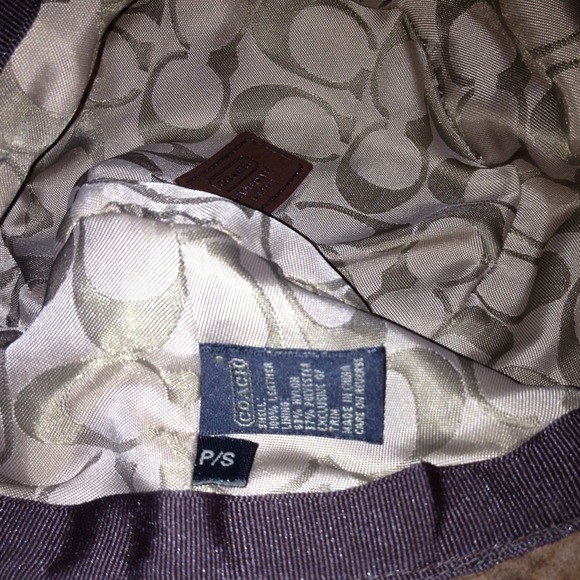 Coach Suede Hat main image 4