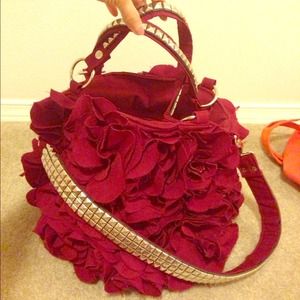 Floral handbag -Handmade-