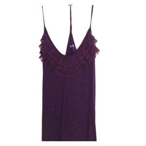 Frill neck singlet/top