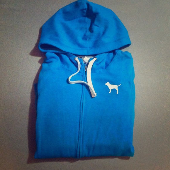 Victoria's Secret Jackets & Blazers - Blue Victoria's Secret Full Zip Jacket