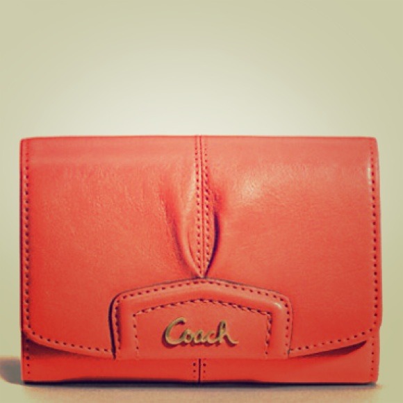 ⛔Sold⛔NWT Coach Ashley Compact Clutch Wallet