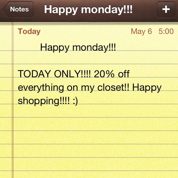 20% off EVeryTHing - Picture 1 of 1