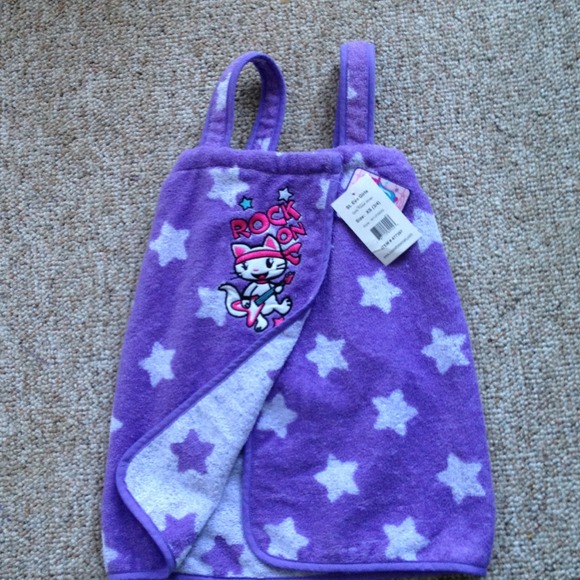 Girls xs(3/4) towel wrap