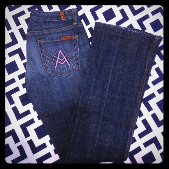 7 For All Mankind "A" pocket jeans