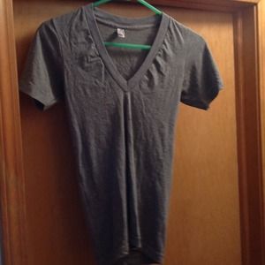 American Apparel Deep V-neck tee...REDUCED!
