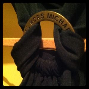 ⛔RESERVED⛔MICHAEL KORS Black Silk Tie Top