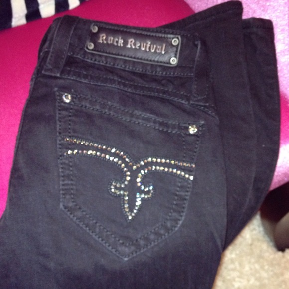 Rock Revival blk jeans
