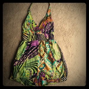 Halter top Romper/ Shorts/ One piece