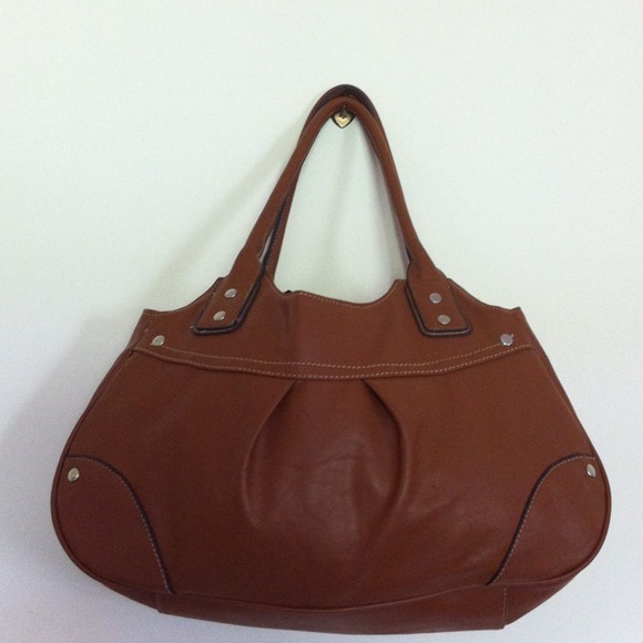 New brown hand bag