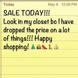 SALE TODAY!!!