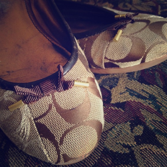 Coach Shoes - Used Coach flats