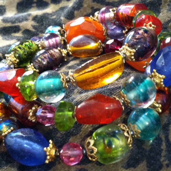 Glass Beaded Bracelet - Picture 3 of 4