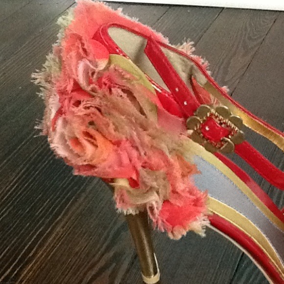 Custom Red Heels ****Price Reduced!!!! - Picture 2 of 3