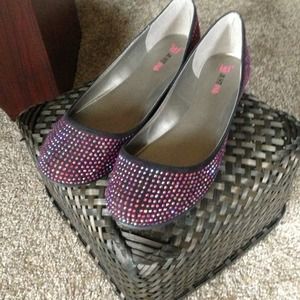 Jeweled ballet flats NWOT