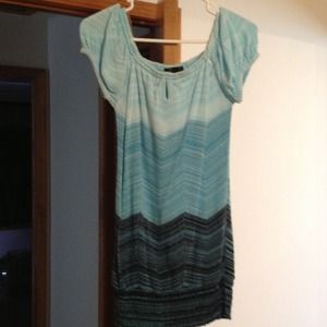 Off the shoulder tunic