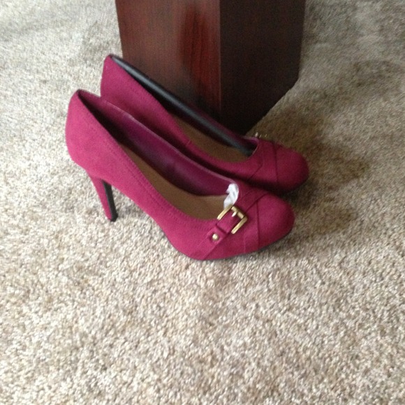 Maroon heels