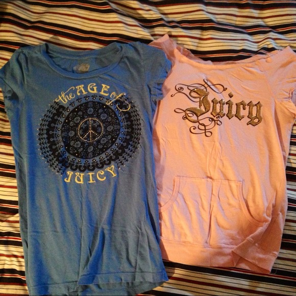 Juicy couture Tshirt lot
