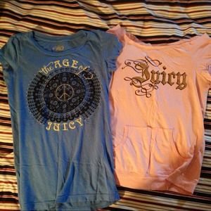 Juicy couture Tshirt lot
