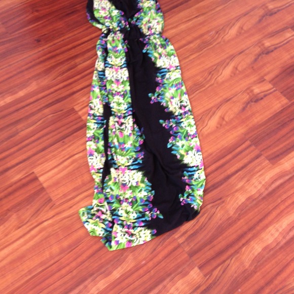 Floral maxi dress