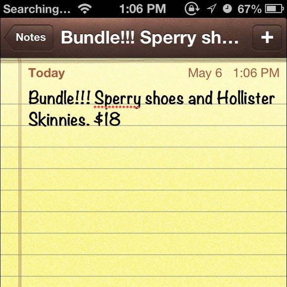 Blue Sperry shoes and green Hollister Skinnies