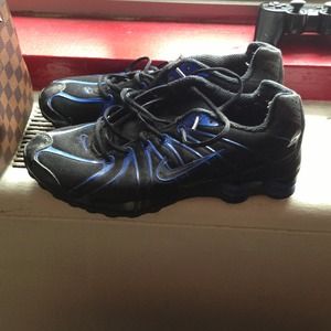 Men Black && Blue Nikes