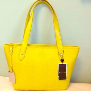 NWT RALPH LAUREN NEWTON SHOPPER TOTE