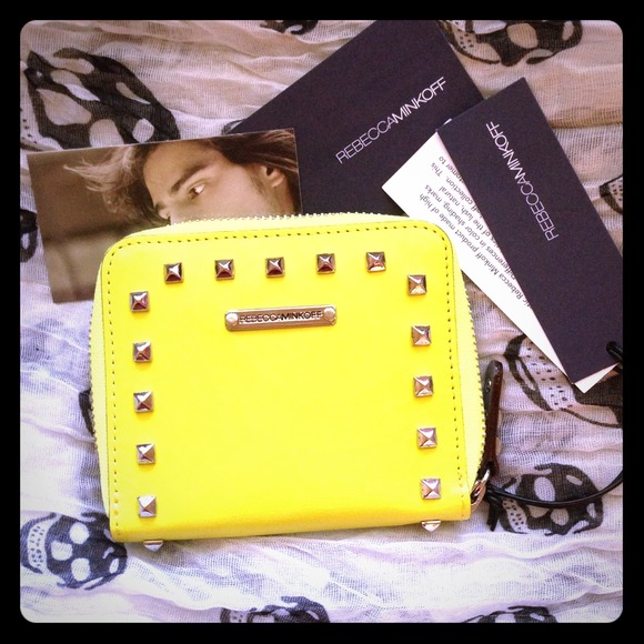 ⛔SOLD⛔Rebecca Minkoff studded wallet NWT