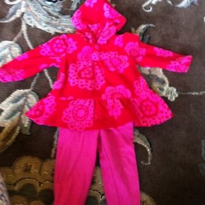 Fleece top & leggings