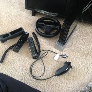 Nintendo Wii black