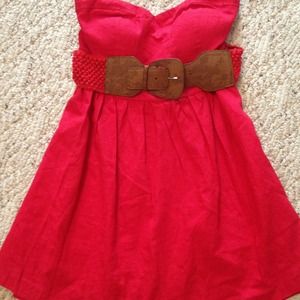 Body Central Strapless Dress