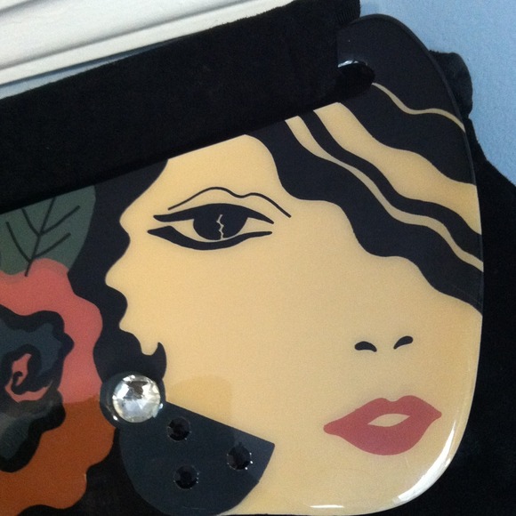 🚫SOLD🚫🎨Vintage Hand Bag - Picture 3 of 4