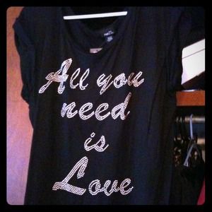 Adorable black dress shirt! Size XL