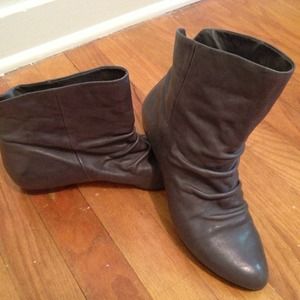 Grey Aldo booties