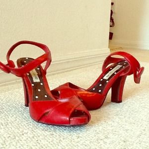 Red high heels