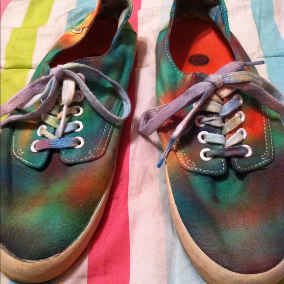 Tie Dye Vans