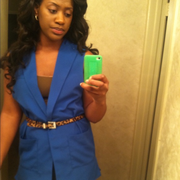Cornflower Blue blazer price negotiable