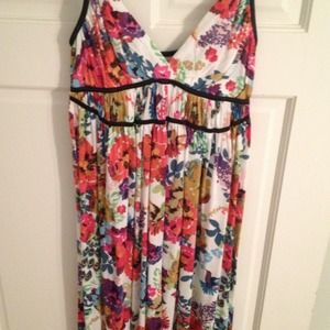 SOLD🚫🚫Flora printed sundress