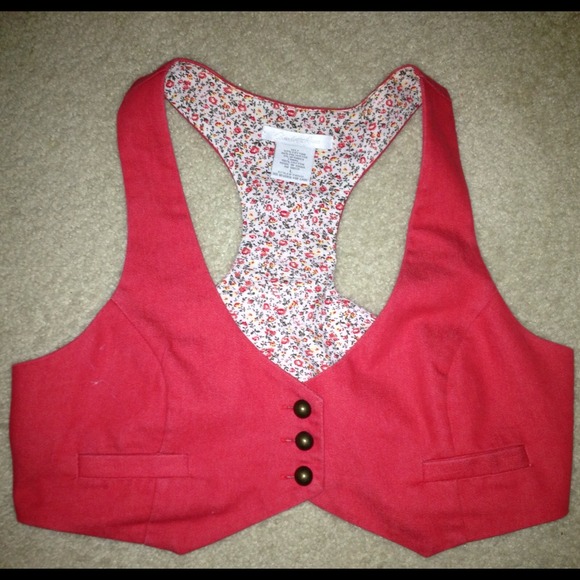 💲REDUCE PRICE!!💲Red vest