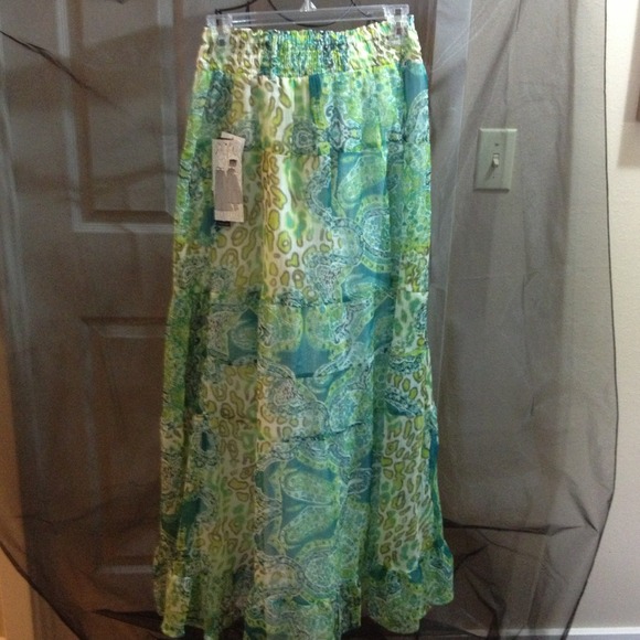 NEW maxi skirt & dress 2 in 1 SAVE $37 off list $ - Picture 2 of 3