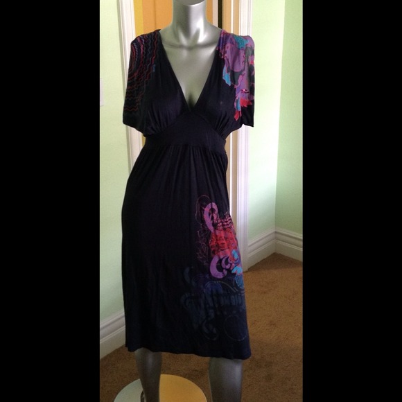 DEPT v neck dress