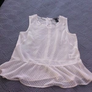 Reserved H&M peplum top & blue dress