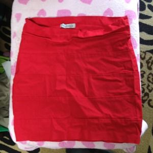 🚫TRADED🚫Cute Red Skirt! Size small