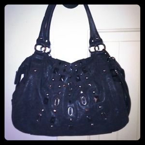 🌟REDUCED AGAIN🌟Nine West black studded bag
