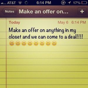 Make an offer!