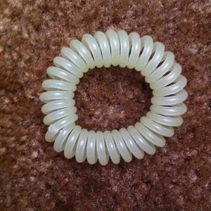 Glow in the dark spiral key chain bracelet!