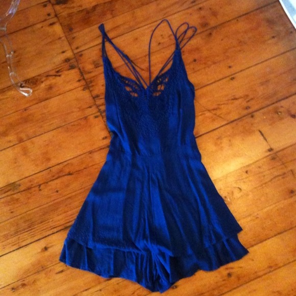 Free People Butterfly Romper Dress